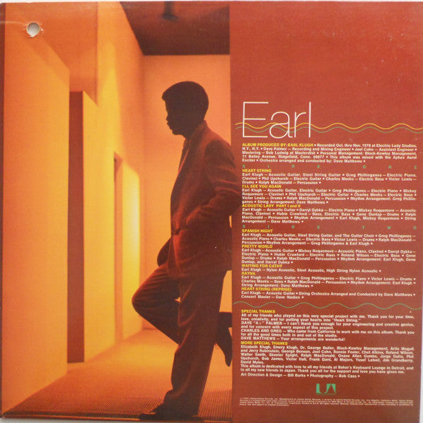 Earl Klugh : Heart String (LP, Album)