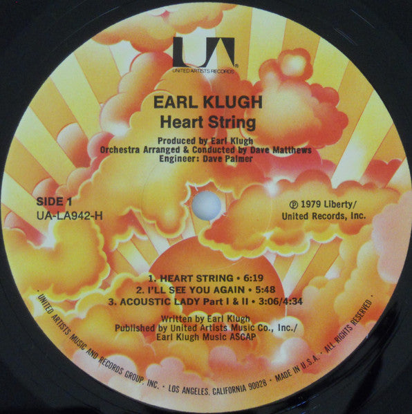 Earl Klugh : Heart String (LP, Album)