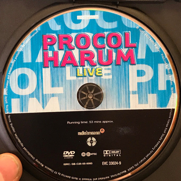 Procol Harum : Live (DVD-V, Multichannel, Dol)