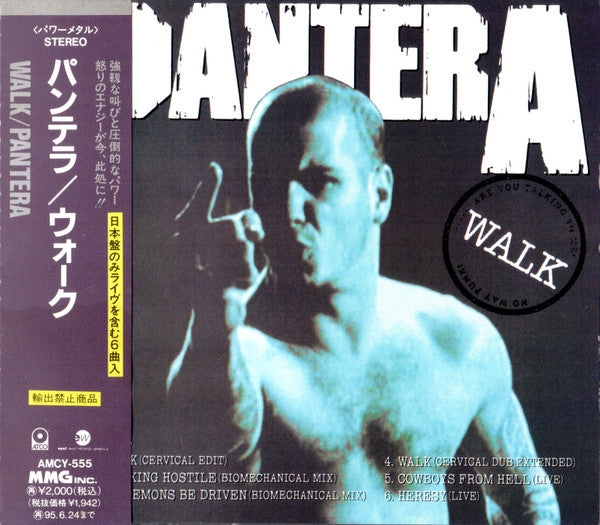 Pantera : Walk (CD, EP)