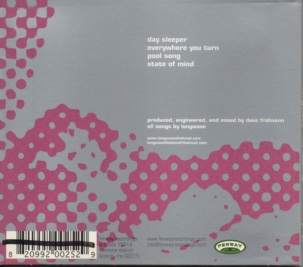 Longwave : Day Sleeper EP (CD, EP)
