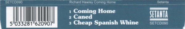 Richard Hawley : Coming Home (CD, Single)