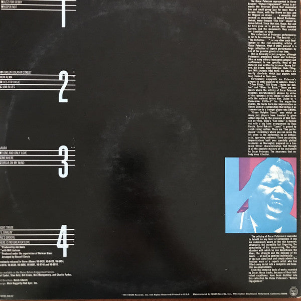 Oscar Peterson : Return Engagement (2xLP, Comp, RE, PRC)