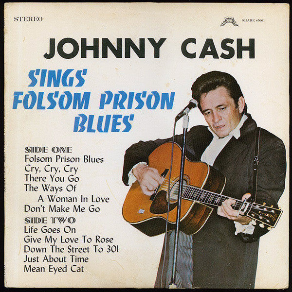 Johnny Cash : Johnny Cash Sings Folsom Prison Blues (LP, Comp)