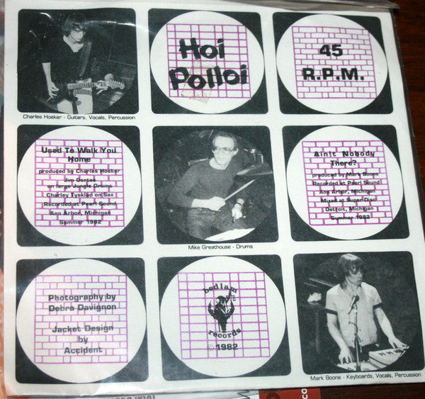 The Hoi Polloi : Used To Walk You Home / Nobody (7", col)