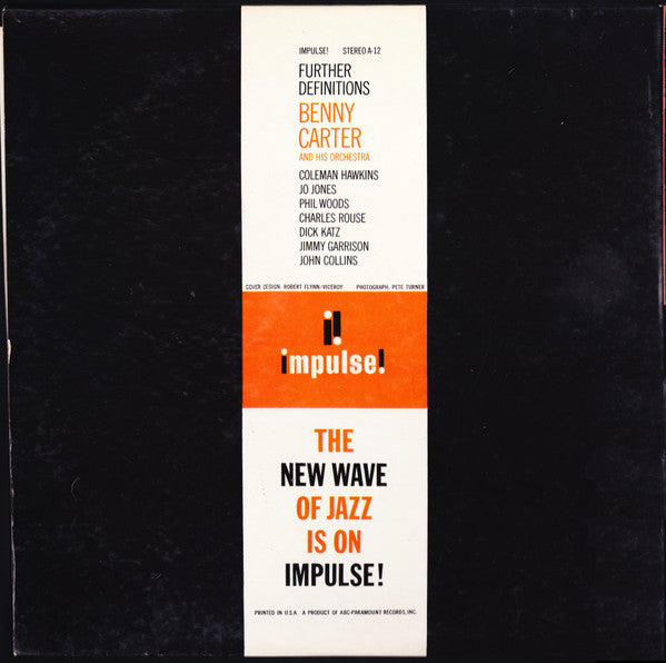 Benny Carter And His Orchestra : Further Definitions (LP, Album, RP, Gat)