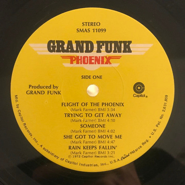 Grand Funk* : Phoenix (LP, Album, Scr)