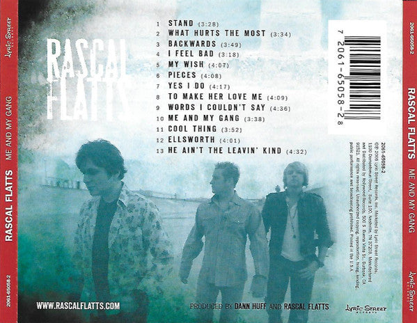 Rascal Flatts : Me And My Gang (CD, Album)