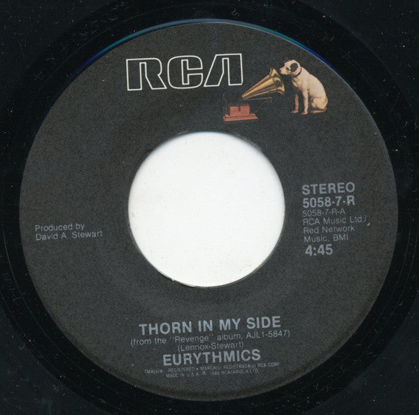 Eurythmics : Thorn In My Side (7")
