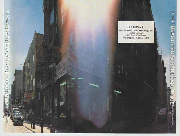 Beastie Boys : Paul's Boutique (CD, Album, Club)