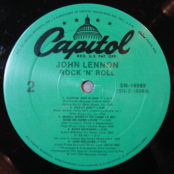 John Lennon : Rock 'N' Roll (LP, Album, RE, Gre)