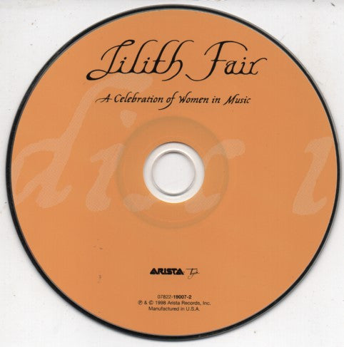 Various : Lilith Fair (A Celebration Of Women In Music) (2xCD, Album)