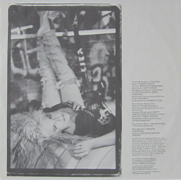 Lita Ford : Lita (LP, Album, Bro)