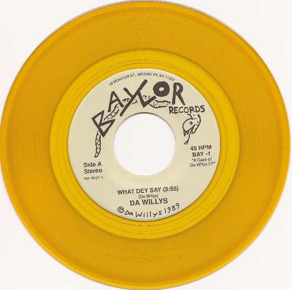 Da Willys : A Case Of Da Willys (7", Ltd, Yel)
