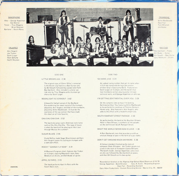 Taft Road Jazz Society : 1978 (LP)