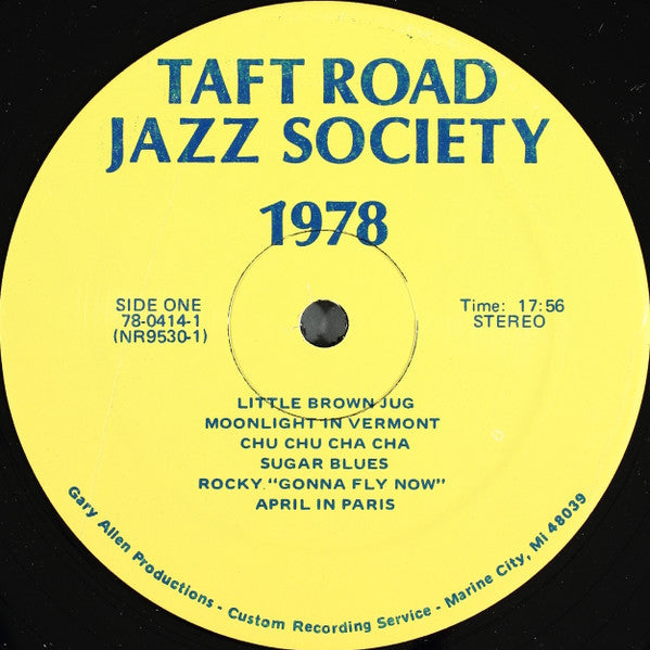 Taft Road Jazz Society : 1978 (LP)