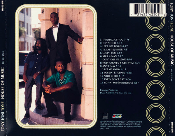 Tony! Toni! Toné! : House Of Music (CD, Album, RE)