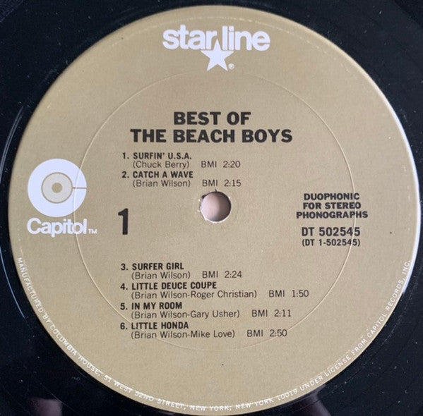 The Beach Boys : Best Of The Beach Boys - Vol. 1 (LP, Comp, Club, Duo)