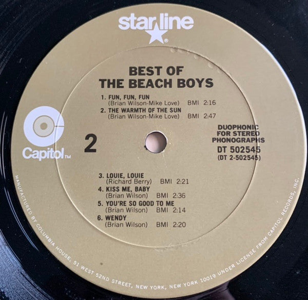 The Beach Boys : Best Of The Beach Boys - Vol. 1 (LP, Comp, Club, Duo)