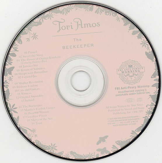 Tori Amos : The Beekeeper (CD, Album + DVD-V, NTSC, Reg + Ltd)