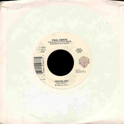 Paul Simon : Graceland / You Can Call Me Al (7", RE)