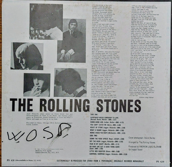 The Rolling Stones : The Rolling Stones Now (LP, Album, Ter)