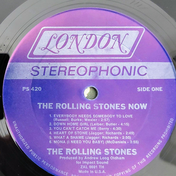 The Rolling Stones : The Rolling Stones Now (LP, Album, Ter)