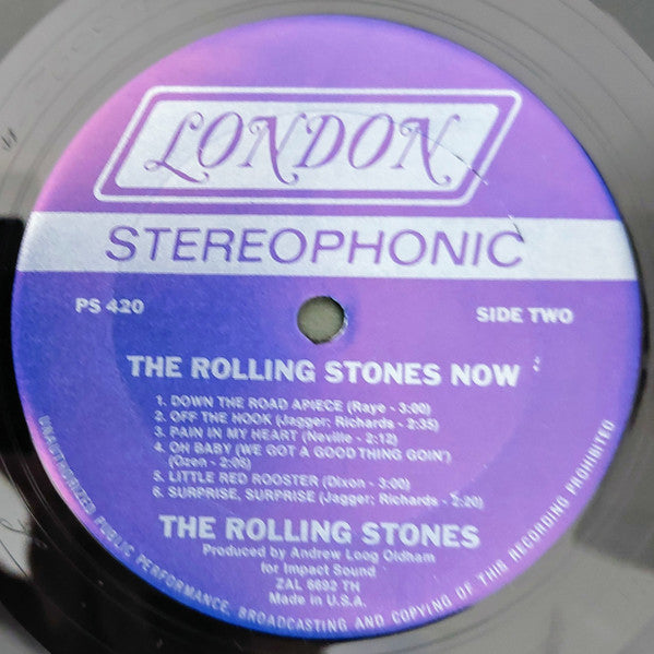 The Rolling Stones : The Rolling Stones Now (LP, Album, Ter)