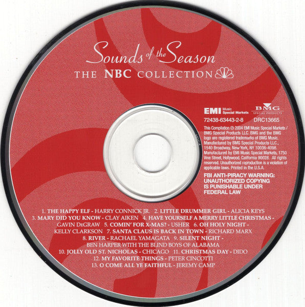 Various : Sounds Of The Season (The NBC Collection) (CD, Comp, Cin)