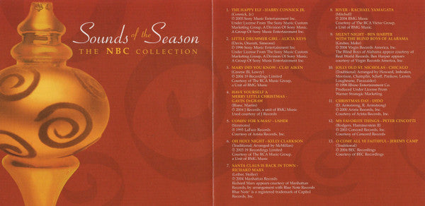 Various : Sounds Of The Season (The NBC Collection) (CD, Comp, Cin)