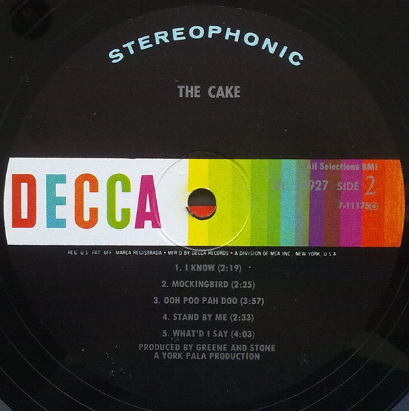 The Cake (2) : The Cake (LP, Album, Glo)