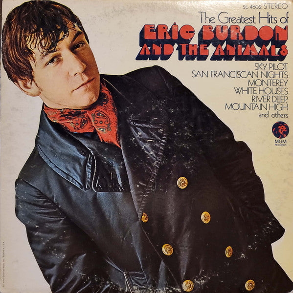 Eric Burdon & The Animals : The Greatest Hits Of Eric Burdon And The Animals (LP, Comp, RE, MGM)