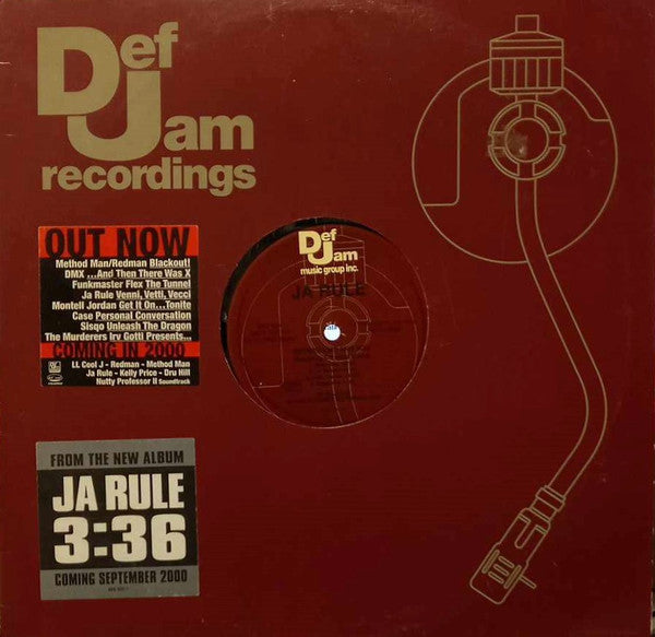 Ja Rule : Between Me And You (12", Promo)