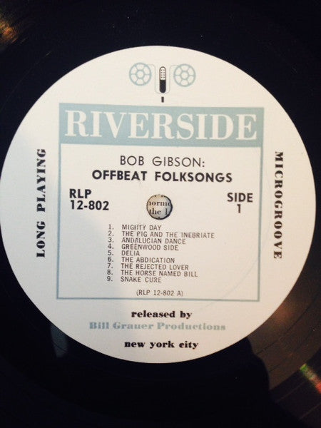 Bob Gibson : Offbeat Folk Songs (LP, Album)