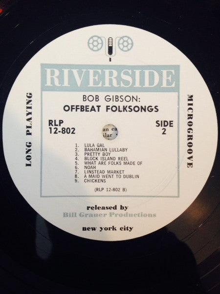 Bob Gibson : Offbeat Folk Songs (LP, Album)