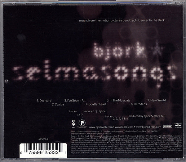 Björk : Selmasongs (CD, Album, Enh, Promo, Gol)