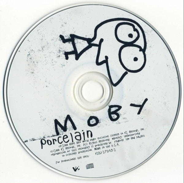 Moby : Porcelain (CD, Single, Promo)