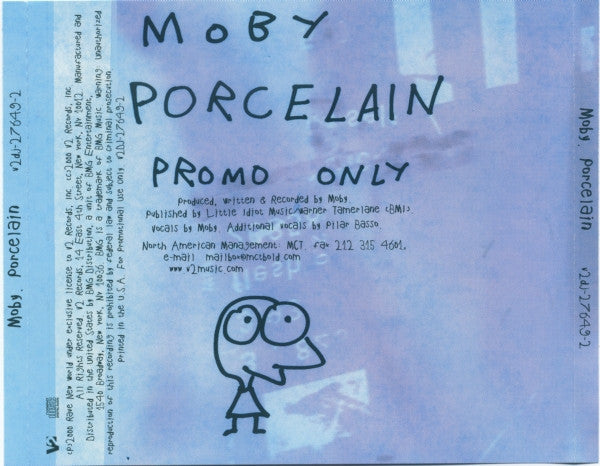 Moby : Porcelain (CD, Single, Promo)