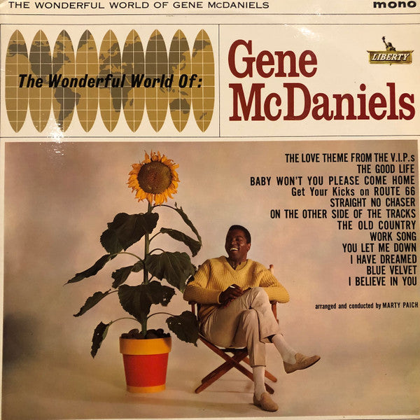 Eugene McDaniels : The Wonderful World Of: Gene McDaniels (LP, Album, Mono)