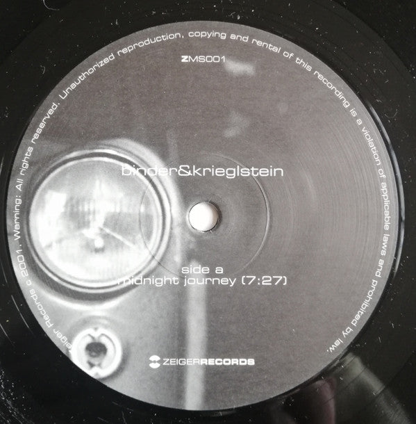 Binder & Krieglstein : Midnight Journey (12")