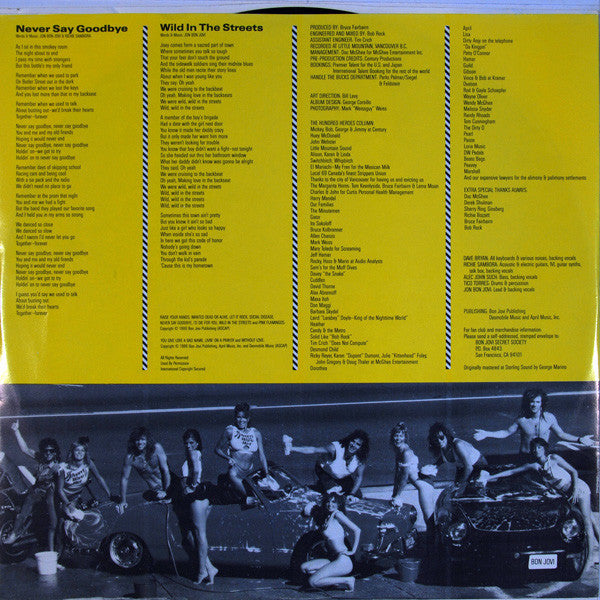 Bon Jovi : Slippery When Wet (LP, Album, 53 )