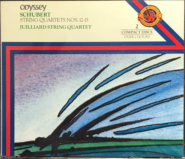 Franz Schubert - Juilliard String Quartet : String Quartets Nos. 12-15 (2xCD, Comp, RE)
