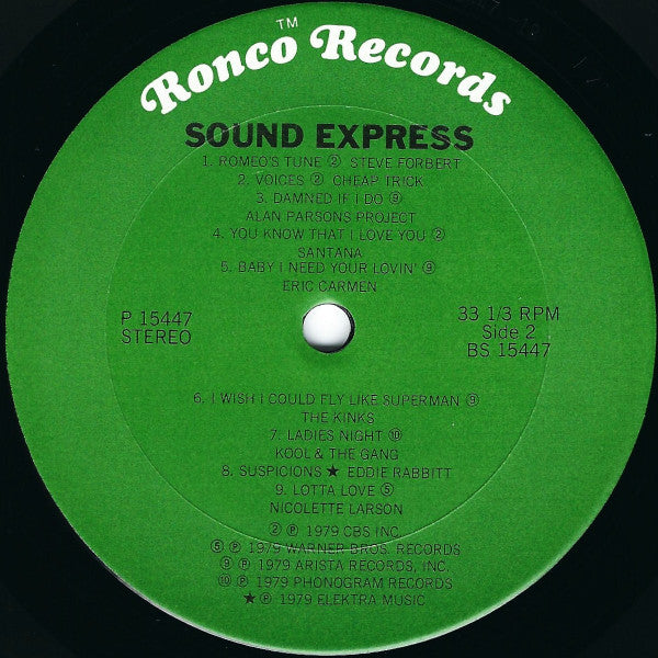 Various : Sound Express (LP, Comp)