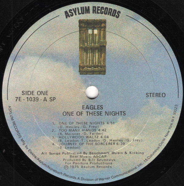 Eagles : One Of These Nights (LP, Album, SP )