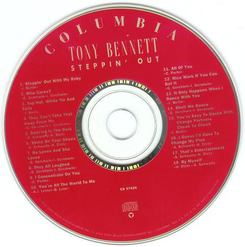 Tony Bennett : Steppin' Out (CD, Album)