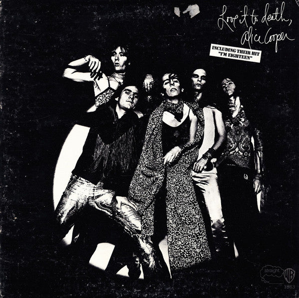 Alice Cooper : Love It To Death (LP, Album, RP, Pit)