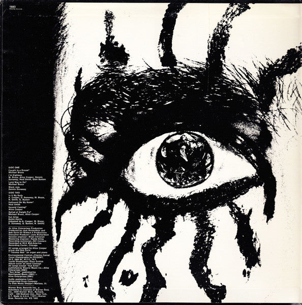 Alice Cooper : Love It To Death (LP, Album, RP, Pit)