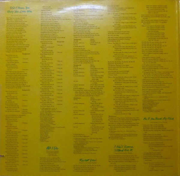 Stevie Wonder : Hotter Than July (LP, Album)