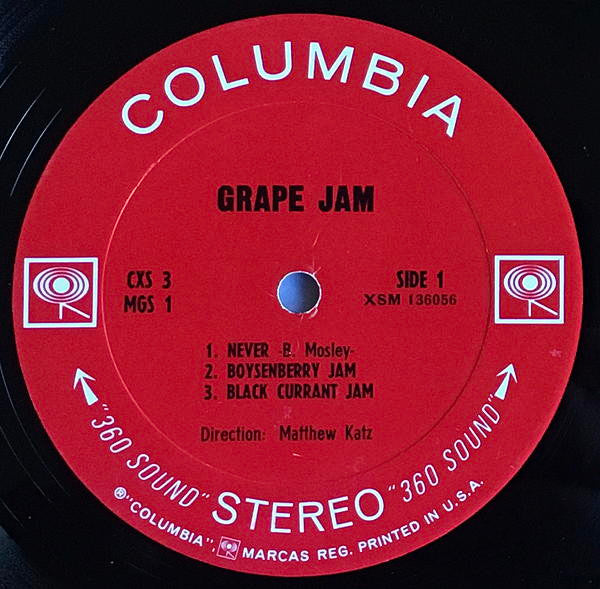 Moby Grape : Grape Jam (LP, Album, Ter)