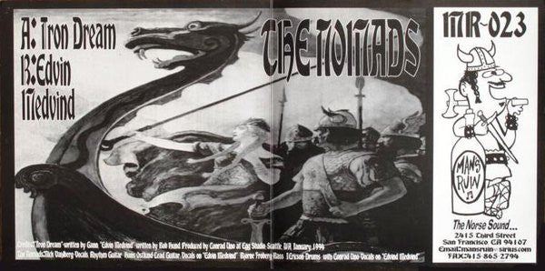 The Nomads (2) : Iron Dream (7", Single, Cle)